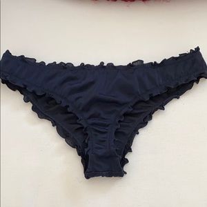 Scrunchie bathing suit bottoms